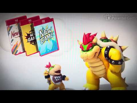 Bowser Jr throws a tantrum again