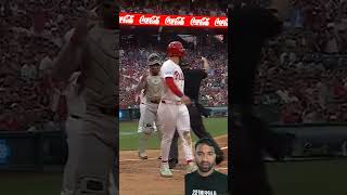 the baseball play ampere angry moments #mlb #baseball #mlblb #phillies #mlbpa #highlights