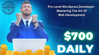 Pro Level Wordpress Developer: Mastering The Art Of Web Development!#wordpress#prowordpress