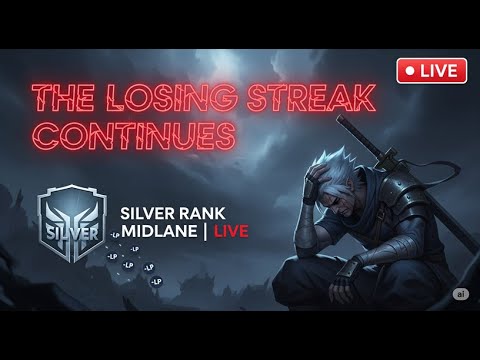 The Losing Streak Continues | Bronze Toplane Grind on Summoner’s Rift | League of Legends Live