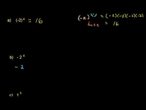 Exponential Expressions (Introductory Algebra 11)