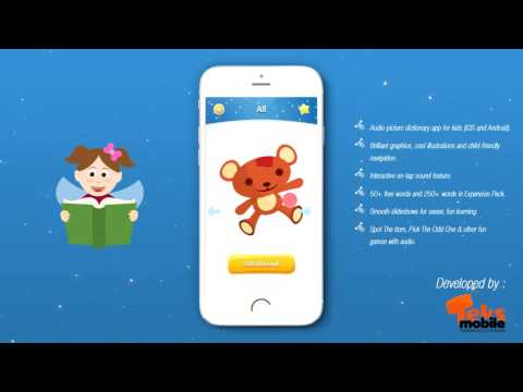 MY FIRST WORDS - Audio Picture Dictionary App For Kids From Teksmobile