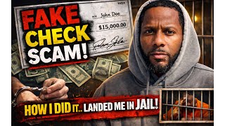 I Made 60k a month off check scams And went to jail step by step (Check Fraud)