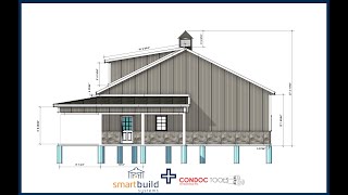 Create professional drawings easier than ever!!  SmartBuild+ConDoc