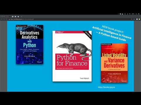 Certificate Programs in Python for Algorithmic Trading & Computational Finance