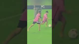 IF MATEO MESSI NUTMEGS SUAREZ'S SON ONE MORE TIME HE MIGHT GET BITTEN 🤯😅 #football #messi #shorts