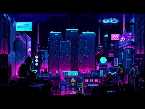 Lofi Hip Hop 🎵 cyberpunk city 2077 vibes | Study | Work | Relax