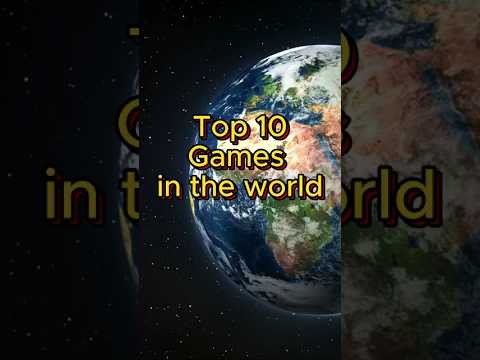 Top 10 Games in the World Right Now! 🎮🔥