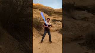 Flow into Form V Djem So Demo! #jedi #lightsabers #starwars #flowarts #jeditraining #duelofthefates