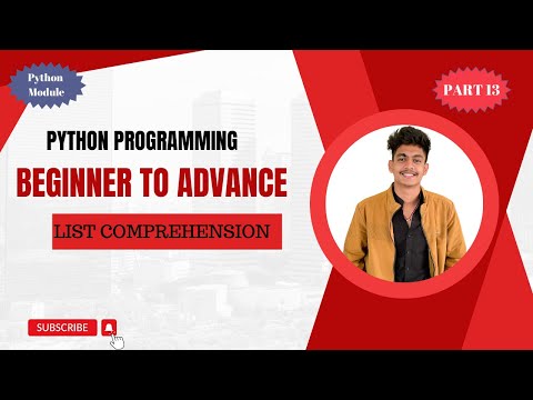 PYTHON  LIST COMPREHENSION | Python Full Course #13