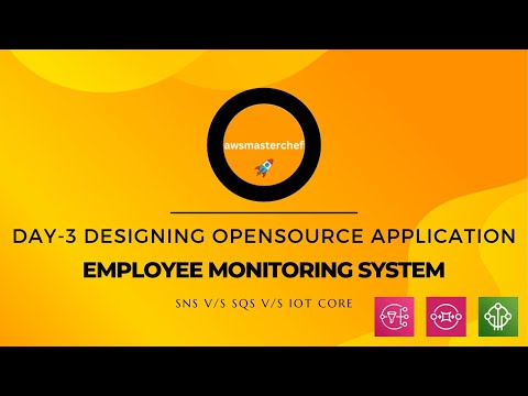 SQS V/S SNS V/S IoT Core (Day 3 :  Employee Monitoring System))