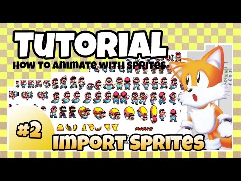 [Ep 2] Importing Sprites :: Tutorial [How to animate with sprites]