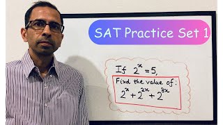 Math SAT/ACT Series: Part VIII (Practice Set 1)