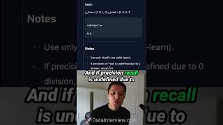 Google Data Scientist Coding Interview with Numpy