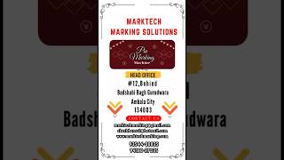 Marktech Pin Marking With Rotary