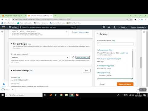 How to deploy Windows instance on AWS & use RDP to access it locally