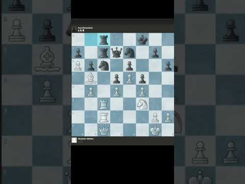 What is Alekhine's Gun? #chess #learnchesstactics #chessstrategy #chessstrategist #chessopening