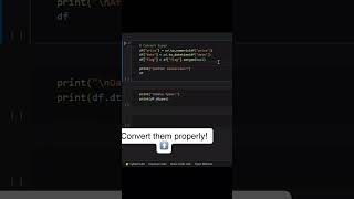 🔄 Day 4 – Convert Data Types in Pandas the Right Way!