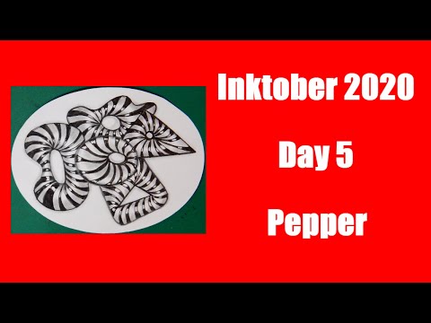 Inktober 2020 Day 5 Pepper Tutorial