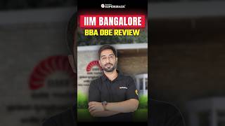 IIM Bangalore BBA (DBE) Honest Review 🔎| Curriculum, Fees, Seats, & Eligibility 🎯| #shorts