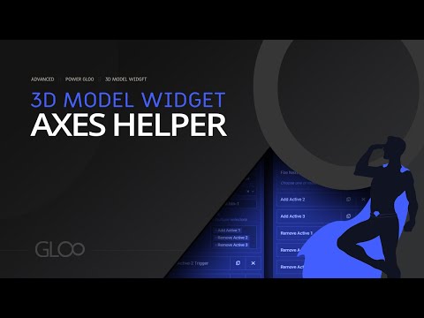 3D Model Widget - Axes Helper - Visualize 3D space in Elementor