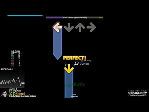 StepMania vs altimitmine [Twitch Friends Appreciation Song Revisited]