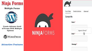 Ninja Form Tutorial in WordPress ---- Multiple types of form with responsive