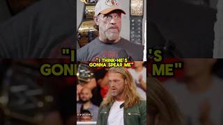 Edge's return spear wasn't planned😱🔥#wwe #wrestling
