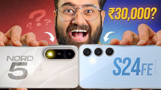 Samsung S24 FE vs OnePlus Nord 5 Full Compare | Best Balanced Phone Under ₹30,000 ⚡ Flipkart Sale