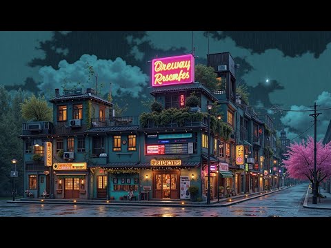 Chill Japanese Beats for Ultimate Study Sessions Rainy Night Ambiance