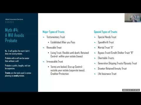 Trusts and Estate Planning