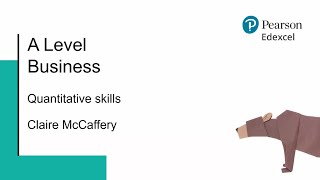A Level Business: Quantitative Skills