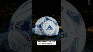 Adidas lit up The Sphere in Las Vegas with every FIFA World Cup ball since 1970 🔥 #fifa #FOXSoccer