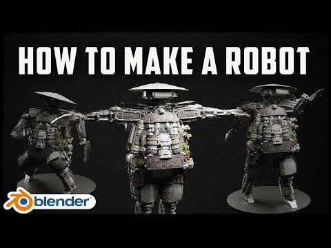 Making Robots In Blender - Tutorial