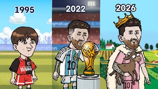 Evolution of Lionel Messi(animated)