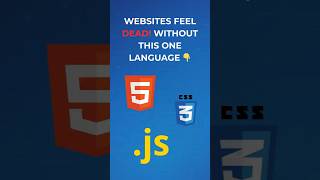 Websites feel DEAD! without this one language 👆🏻
