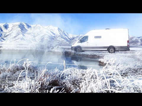 Van Camping in -14 Degrees | Winter Van Life