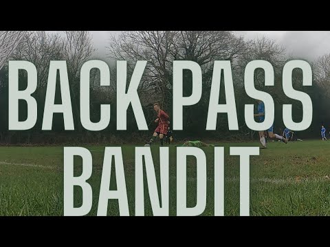I had a shocker on a back pass!