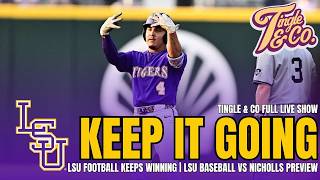 How LSU Football Continues to DOMINATE the Offseason w/ Jacques Doucet | LSU Baseball vs Nicholls St