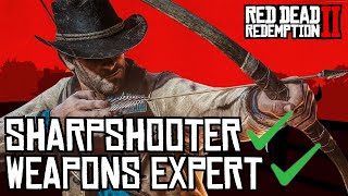 Weapons Expert & Sharpshooter Challenges Completed in One Run | RDR2