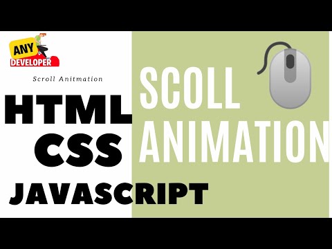 Creating Stunning Scroll Animations with HTML, CSS, and JavaScript | HTML | CSS | JAVASCRIPT