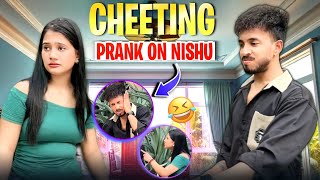 LADKI SE BAAT KARTE HOYE PAKDA GAYA YASH💔🥺|| NISHU RONE LAGI 😭 #prank #viralvideo