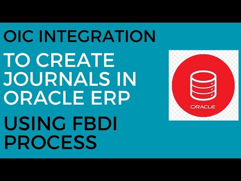 OIC Integration to Create Journals in Oracle ERP using FBDI Process