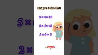 Math riddles #puzzle #mathriddles #mathtricksforkids #mathtricks #mathreels #mathsshorts