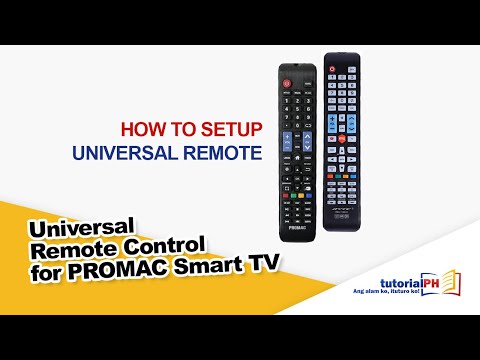 100% Universal Remote Control for PROMAC Smart TV