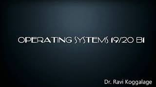 Operating Systems - 5