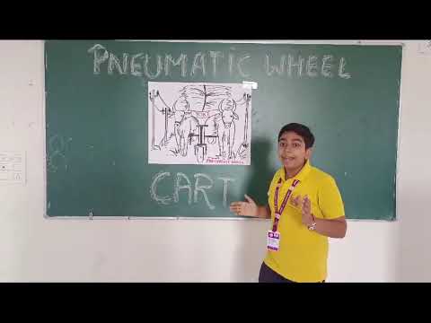 Pneumatic Wheel Cart project for Science Exhibition 2024