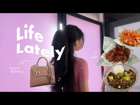 vlog: realistic day out, shopping, food++! | life lately 🧸  ft. teddy blake