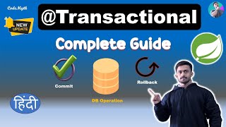 🚀 Master Spring Boot Transactions using @Transactional (With Live Coding) | CodeMyth