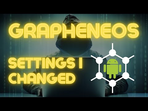14 settings I changed after installing GrapheneOS